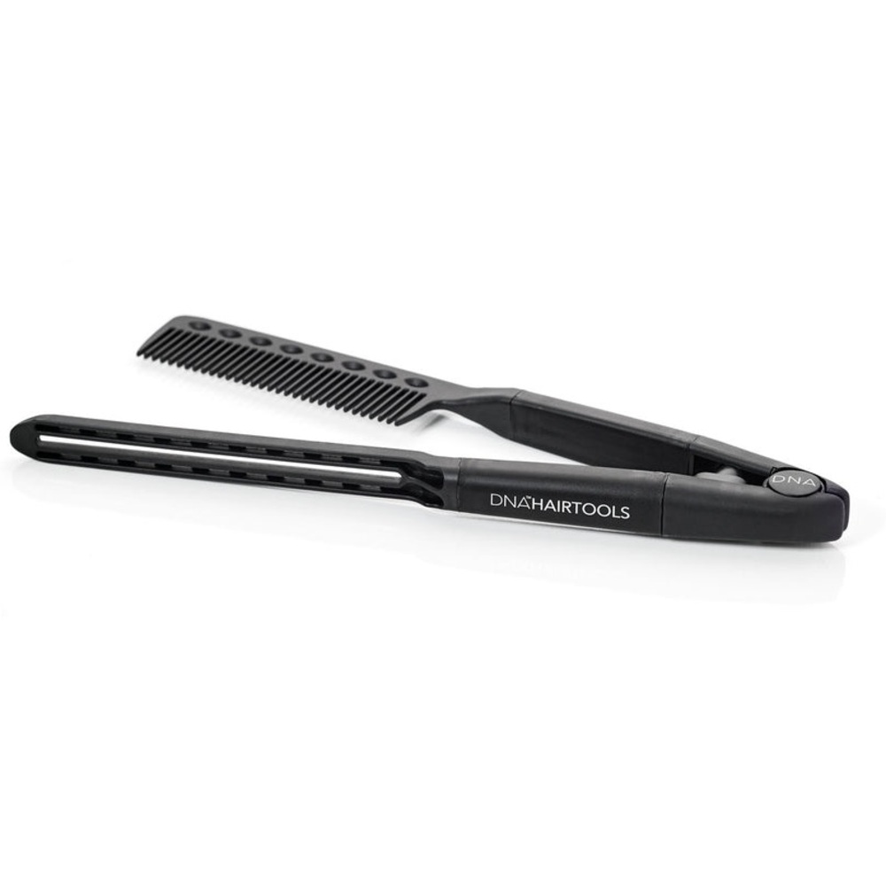 DNA HAIRTOOLS Black keratin straightening hair Comb